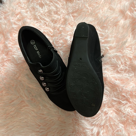 Black top motor booties - Picture 3 of 4